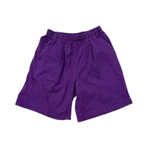Vintage Leggoons Shorts Mens S Purple Cotton 90s Skate Surf‎ Streetwear